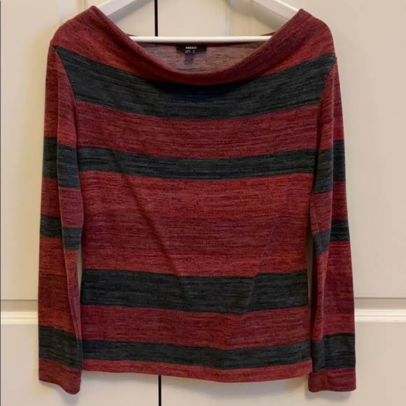 Long Sleeve Cowl Neck Shirt - Picture 1 of 4